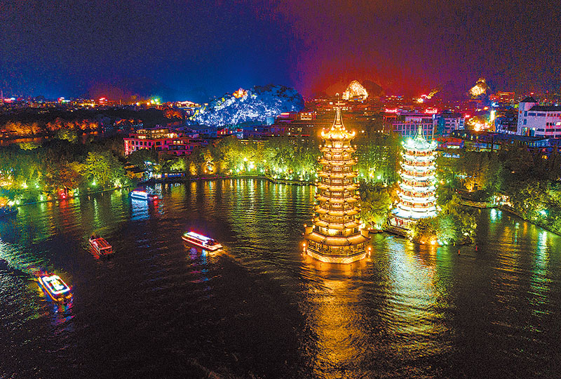 主题游乐园夜景灯光设计